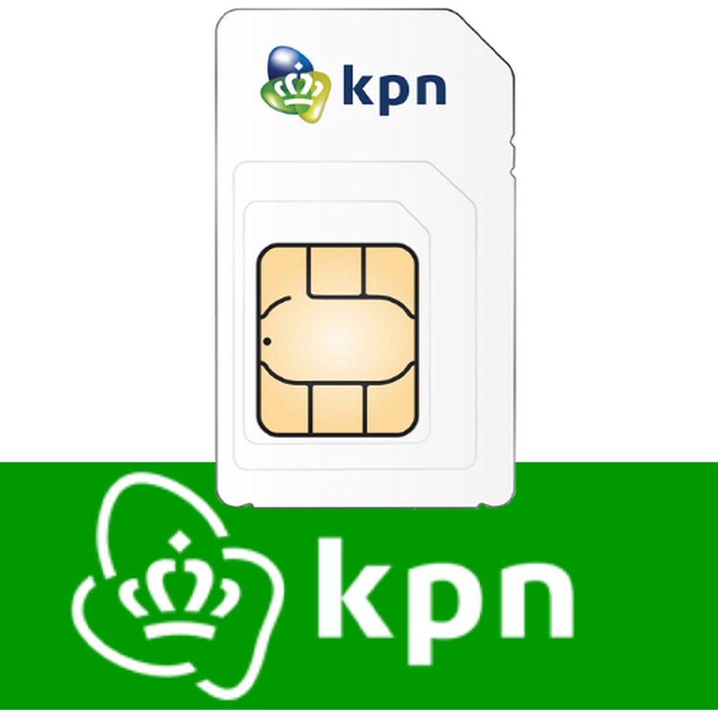 Sim Cards KPN Prepaid Sim With 10,- Calling Credit