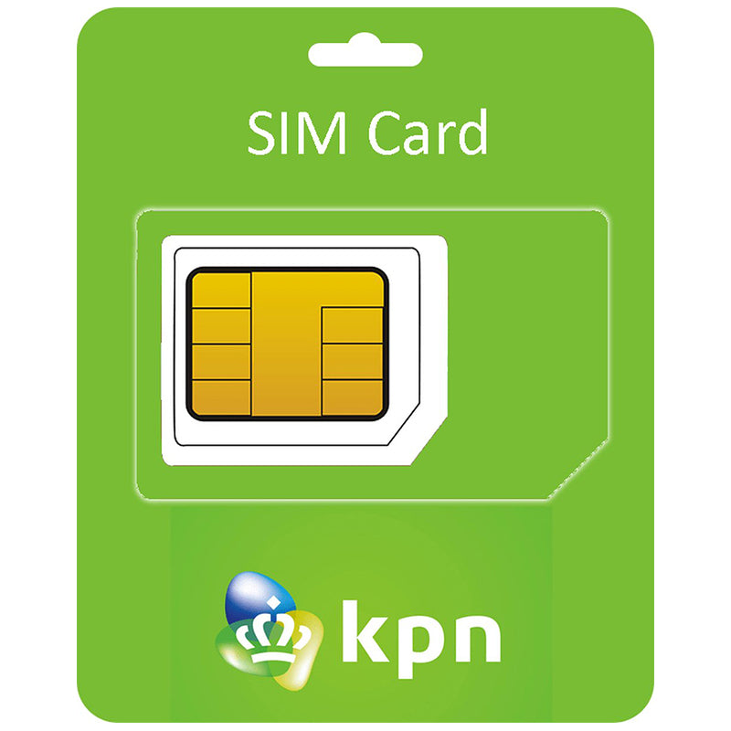 Sim Cards KPN Prepaid Sim With 10,- Calling Credit