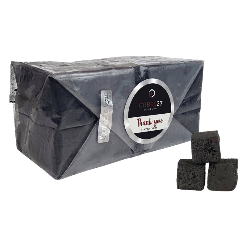 Black Coco Kokos Kooltjes 1kg – Plastic Zak – Natuurlijke Coconut Charcoal