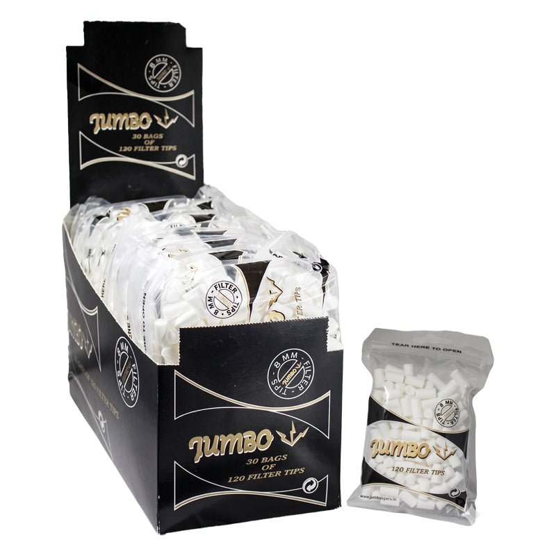 Jumbo Slim Filter Tips 6mm – 34 Pakjes