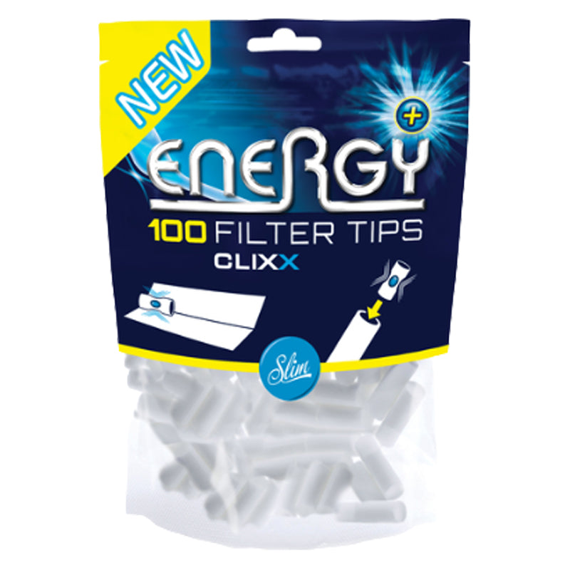 Energy+ Clixx Ice Filter Tips 100 Stuks – Koelende Filters