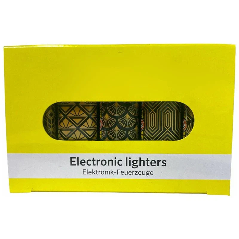 Click Lighters 50 Pieces in Tray Refillable - Vio Deal Electronic Lighter - Unilite Lighters 
