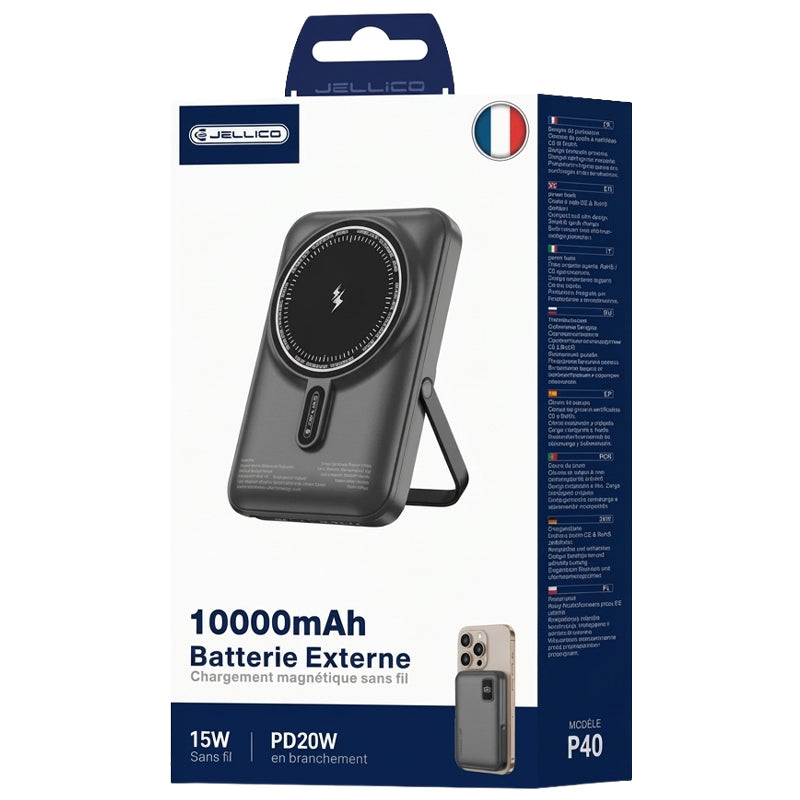 Jellico Draadloze Powerbank P40 – 1000mAh