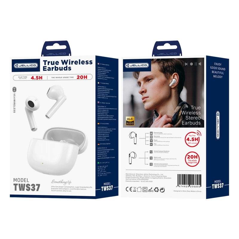 Jellico Draadloze Bluetooth Oordopjes TWS37