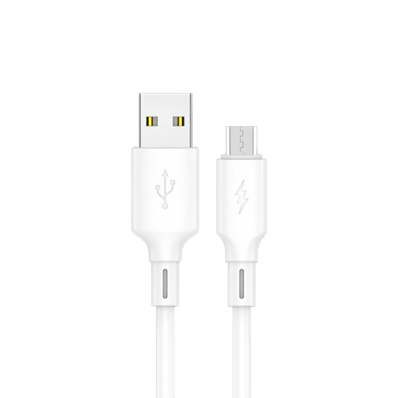 Jellico Siliconen USB-A naar Lightning Kabel 1m – 60W Snellaadkabel B24
