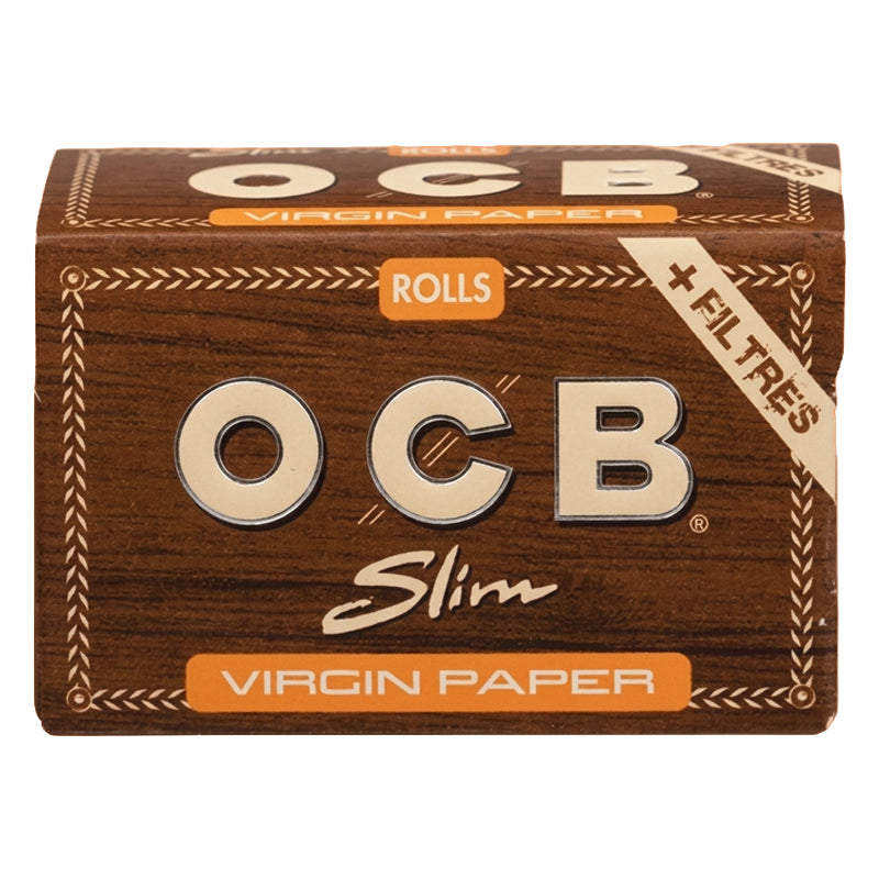 OCB Virgin Slim Vloeirollen + Tips