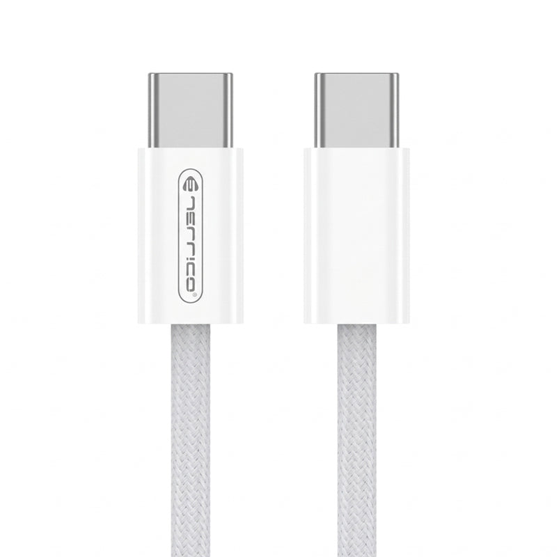 Jellico PD USB-C naar USB-C Kabel 2m – Type-C naar Type-C Snellaadkabel voor iPhone 15