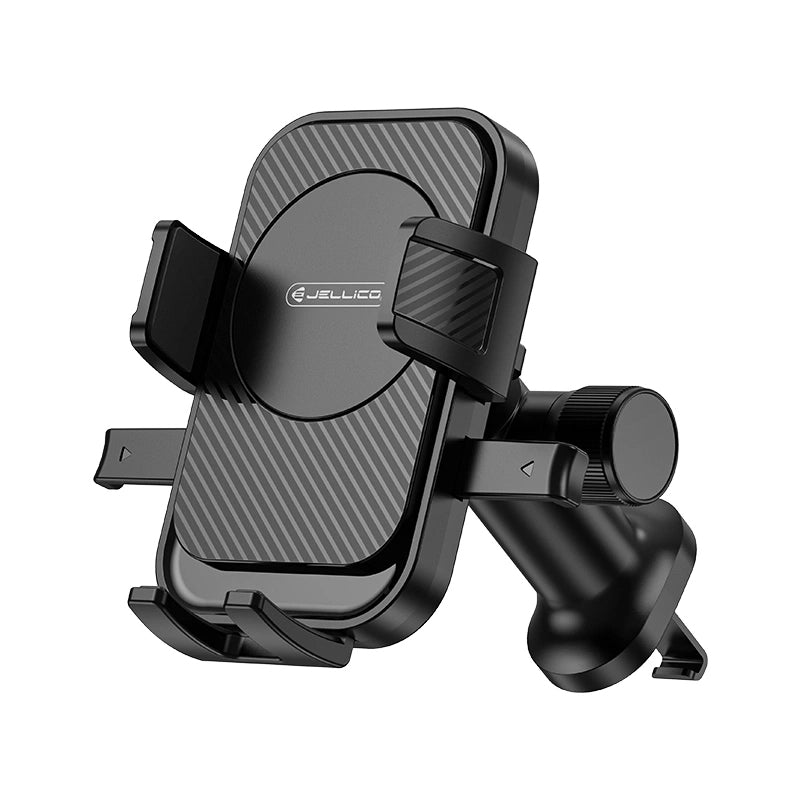 Jellico Telefoonhouder met Ventilatieclip – Zwart PH32