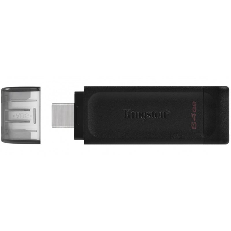 Kingston DataTraveler Max 64 GB USB-C Flash Drive met USB 3.2 Gen - Zwart