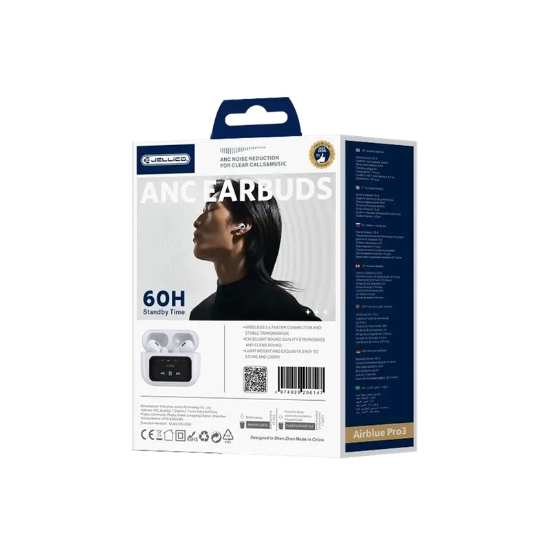 Draadloze Bluetooth Oordopje- Jellico Airblue pro3