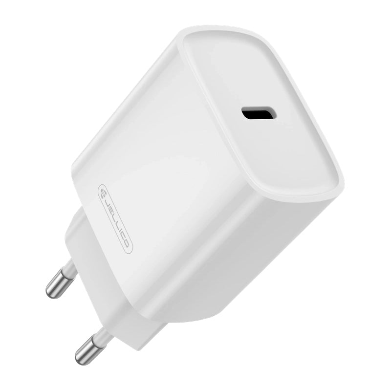 Jellico PD 30W Wandlader Set – USB-C Adapter + USB-C naar Lightning Kabel EU53