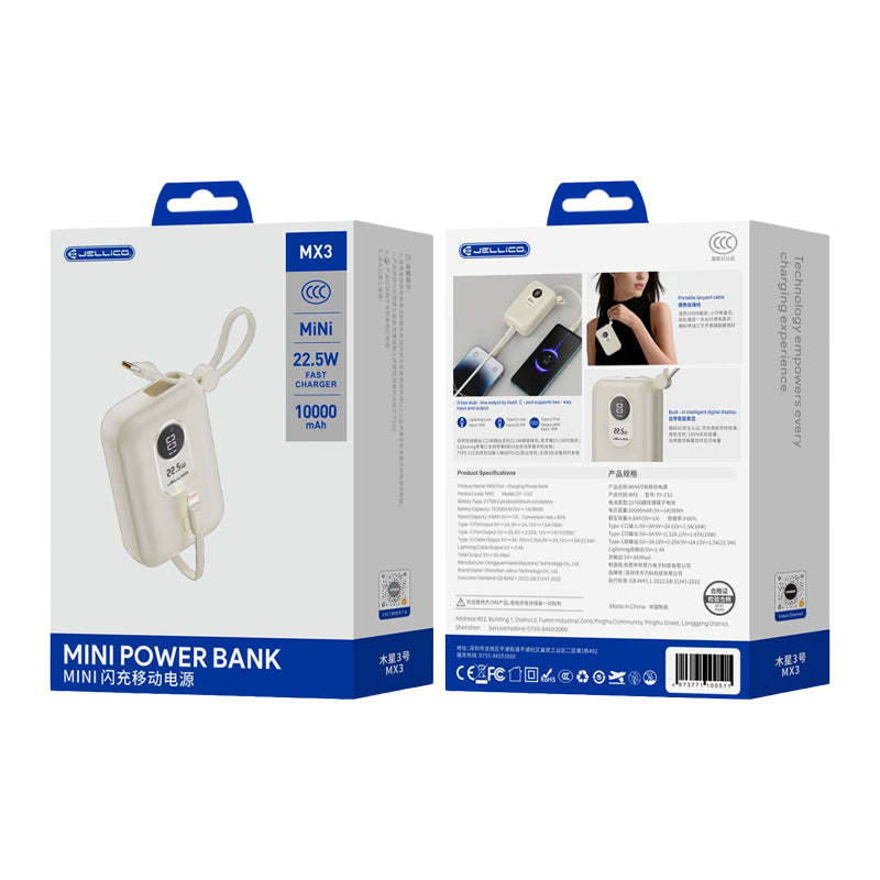 Jellico Powerbank MX3 – Off-White