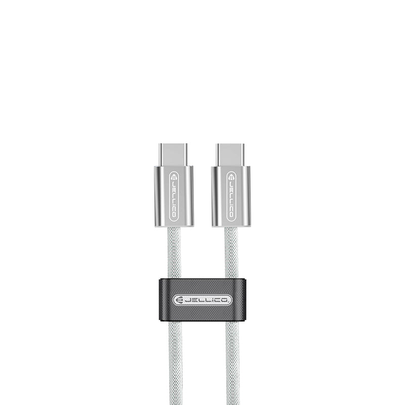 Jellico USB-C naar USB-C PD Kabel 66W – Wit, Model SX5