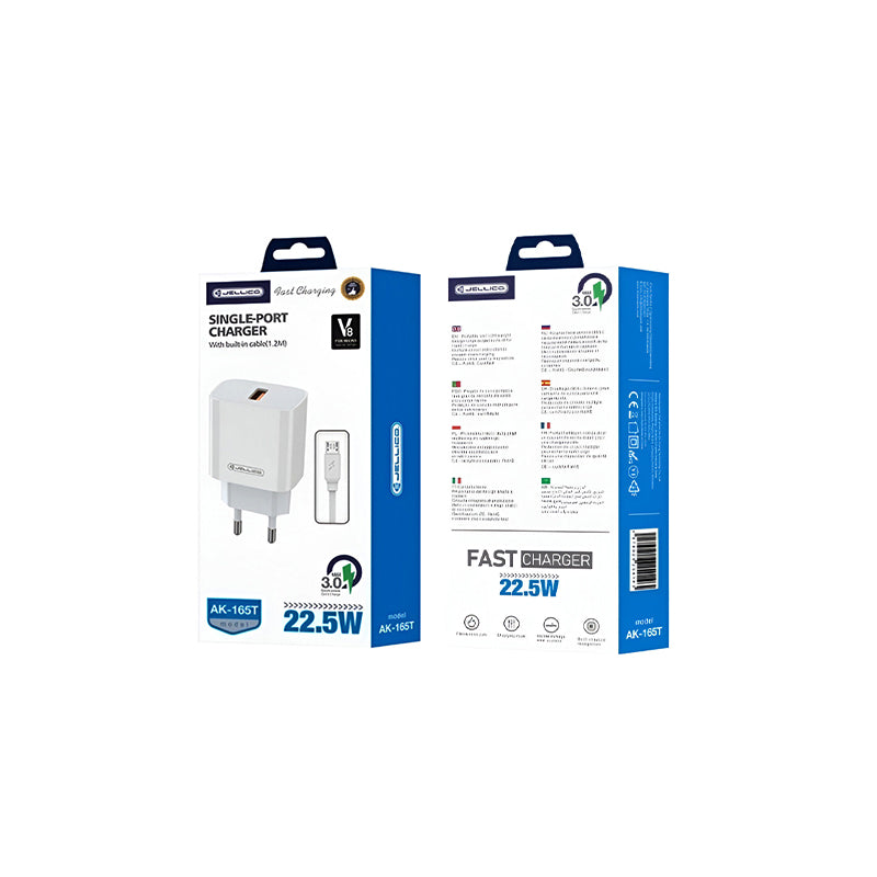 USB -A adaptor QC 22.5W AK-165 - Jellico