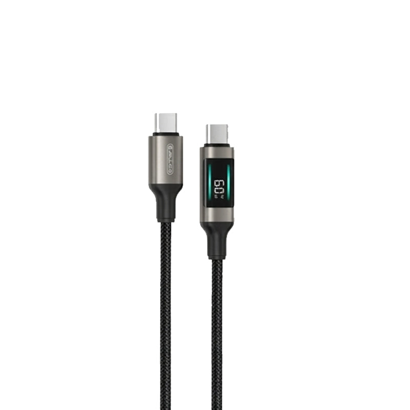 Jellico USB-C naar USB-C PD Kabel 60W – Wit, Model SX7