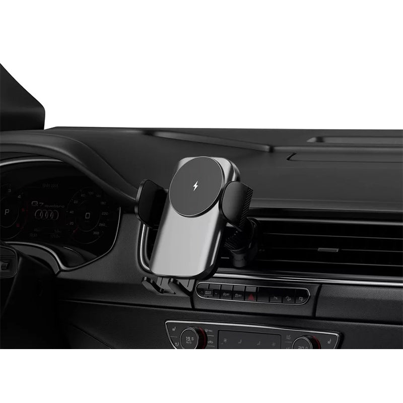  Draadloze autolader met ventilatieclip 15W | Type-C Ingang - Jellico W18