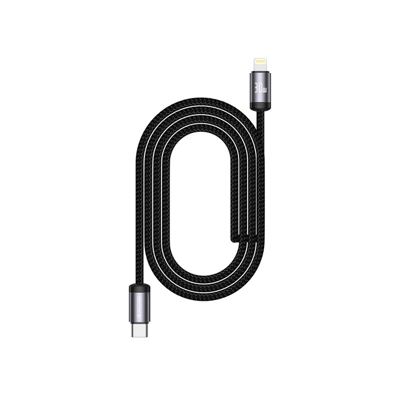 60W PD firm braided oplaad kabel USB C to lighting -Jellico B27