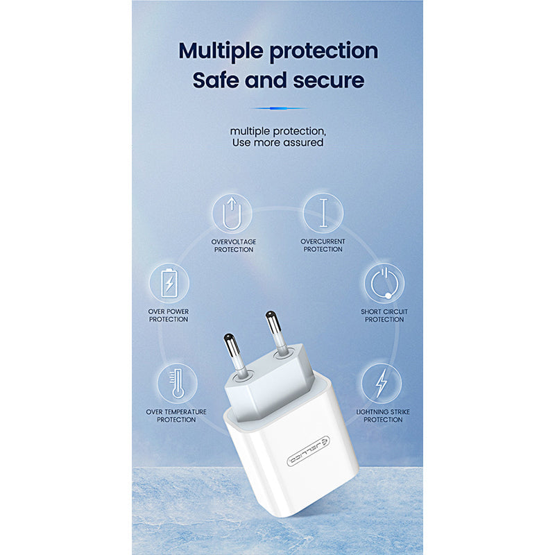 Jellico Wall charger AK180 20W(USB-C PD fast charger)
