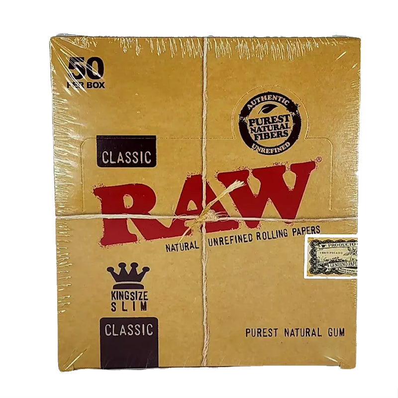 Raw Classic King Size Slim Rolling Paper