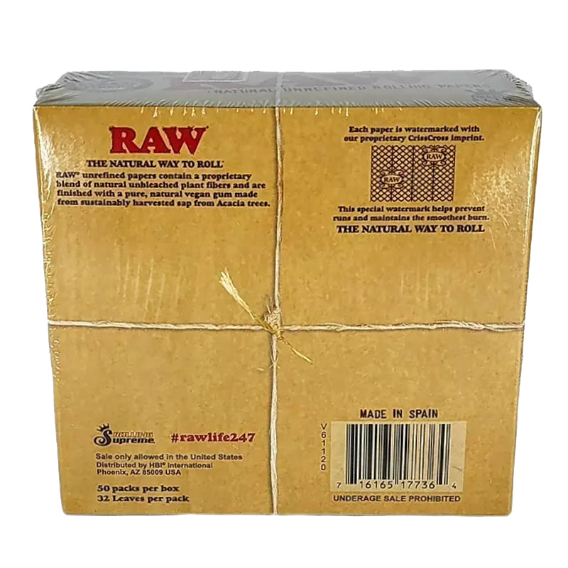 Raw Classic King Size Slim Rolling Paper