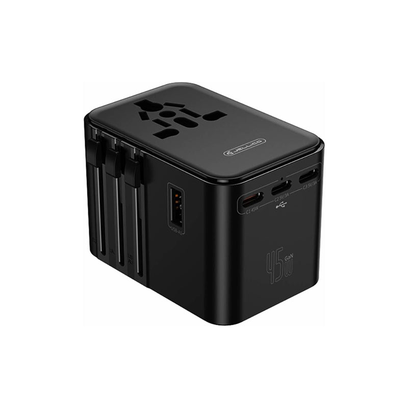 World Travel Adapter. (All in 1, AU, EU, UK, US Plug) - Jellico S45