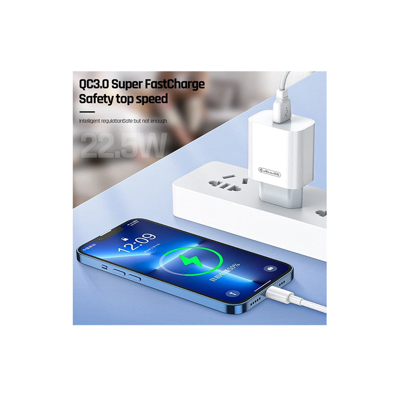 USB -A adaptor QC 22.5W AK-165 - Jellico