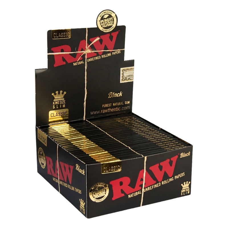 RAW Black King Size Slim
