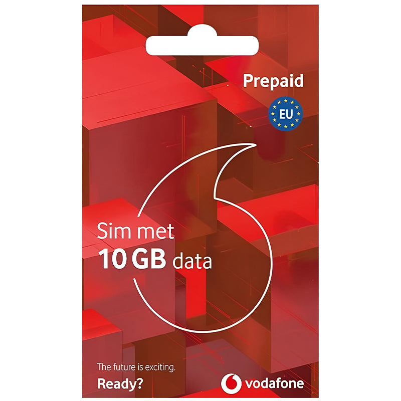 Sim Kaarten Vodafone Prepaid Nummer Pakket Met 10GB 4G Internet