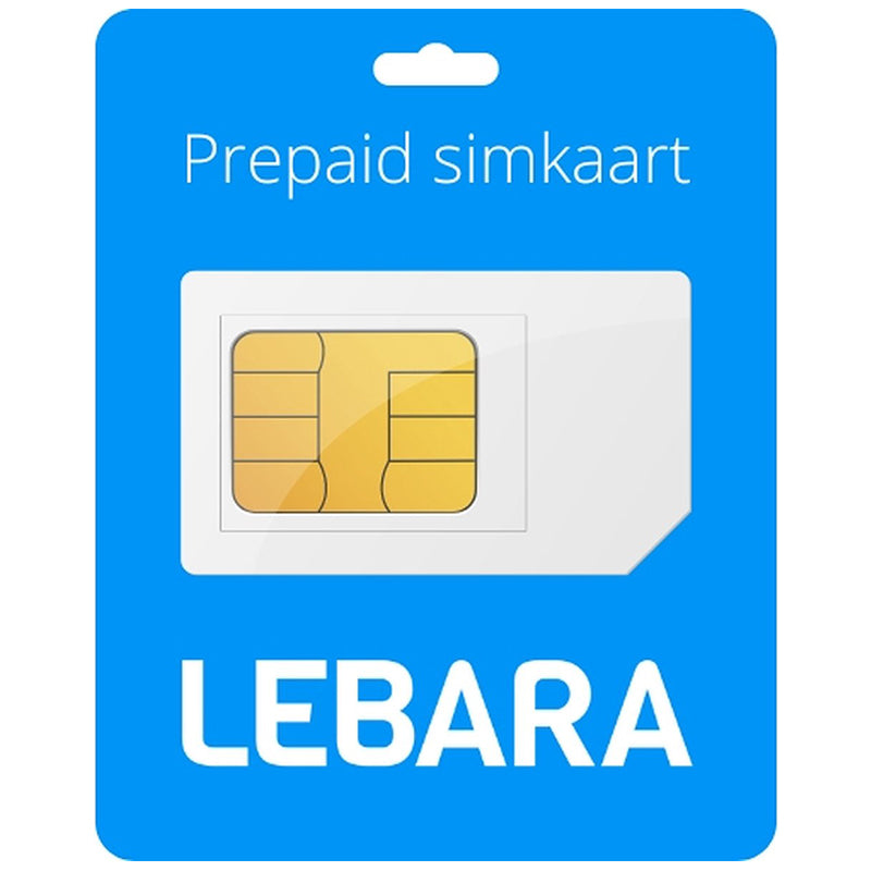 Sim Kaarten Lebara Prepaid Simkaart Zonder Beltegoed
