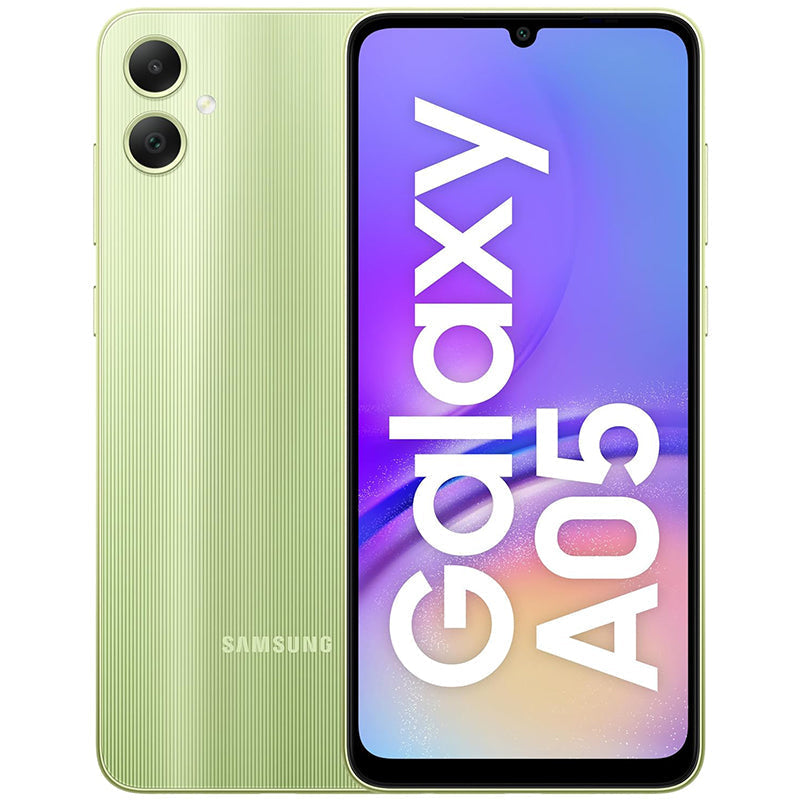Samsung Galaxy A05 64GB/4GB Smartphone - Groen, Zilver & Zwart
