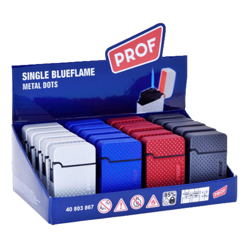 Prof Smart Dots Single Blue Flame Lighter