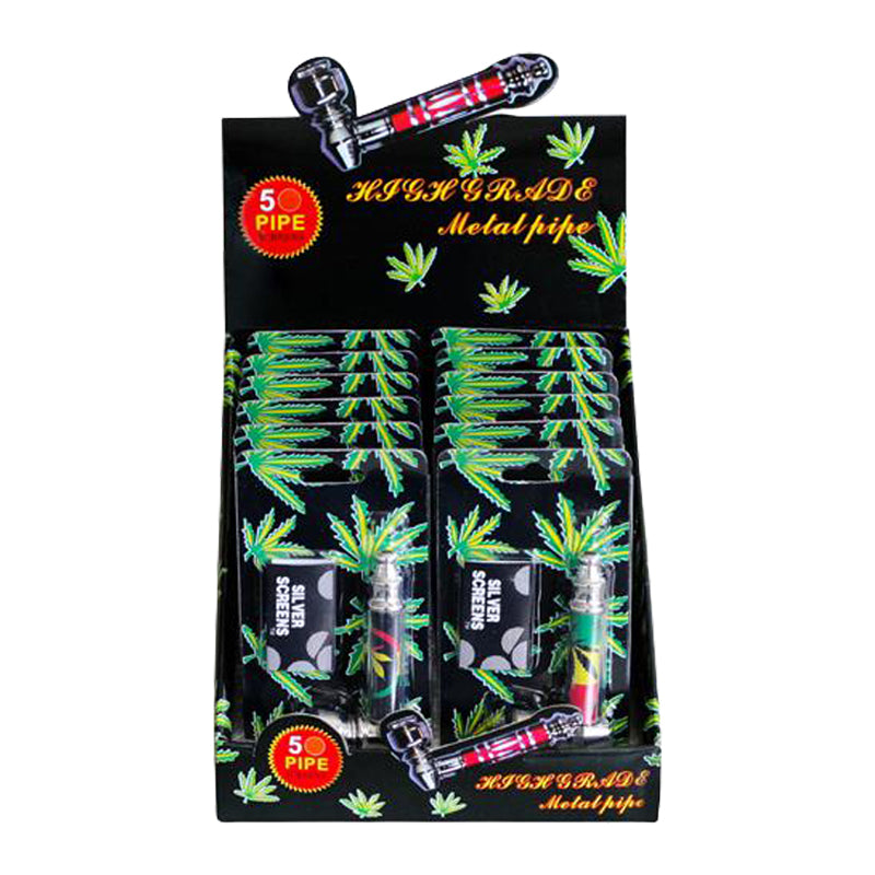 Metalen Pipe – Duurzame Metal Smoking Pipe