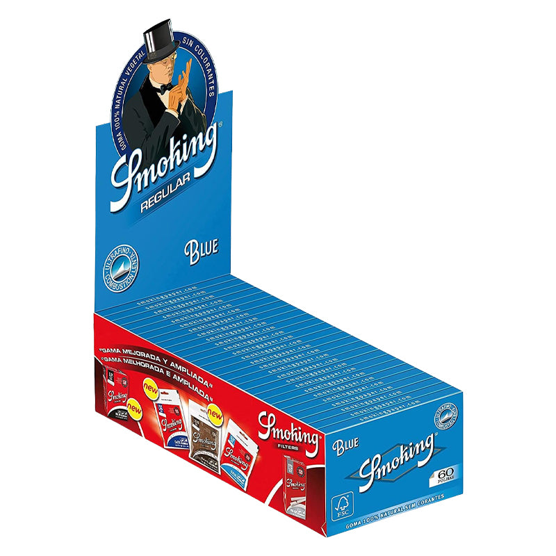 Smoking Blue Small Rolling Papers