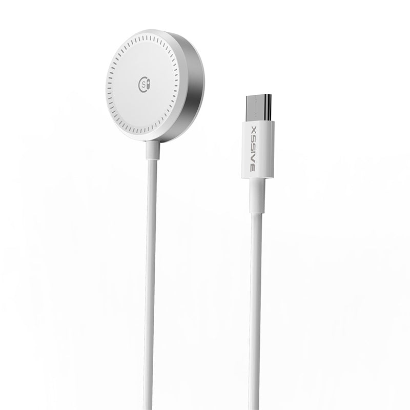 Xssive 2-in-1 Magnetische Laadkabel – 1.2M – USB-C – Geschikt voor Smartwatches