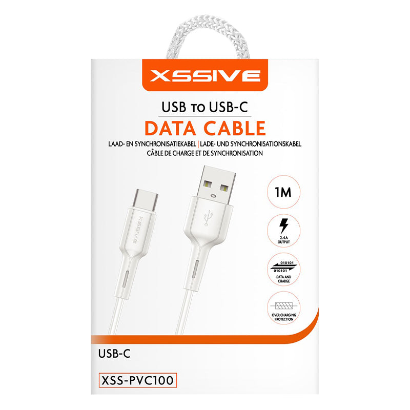 Xssive USB naar Type-C Kabel – 2 Meter (XSS-PVC200C)