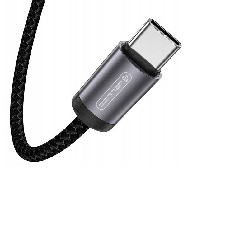60W PD firm braided oplaad kabel USB A to type C-Jellico B27