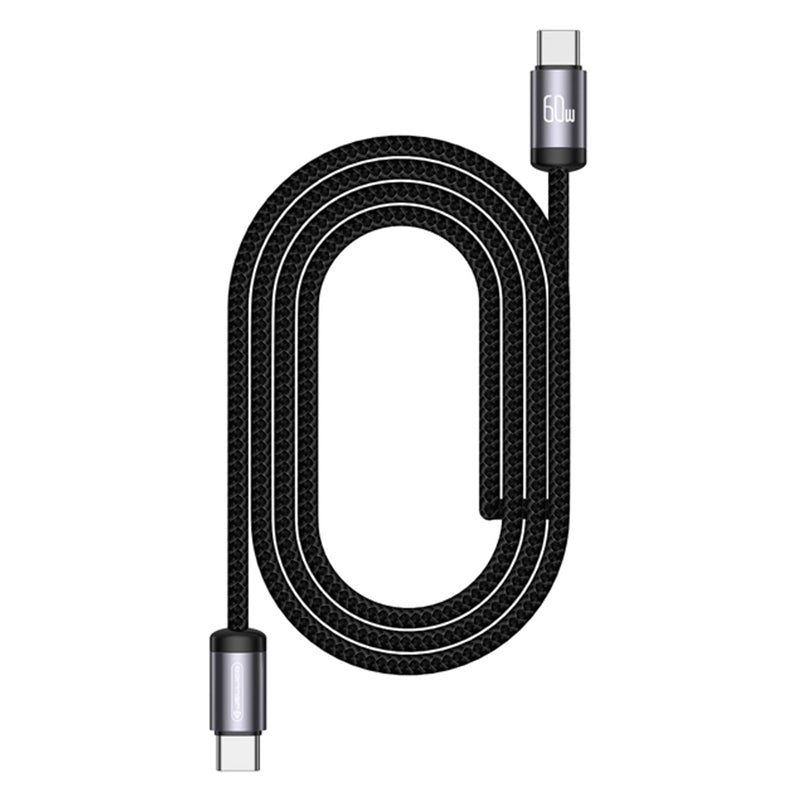60 W PD firm braided oplaad kabel Type C to Type C B27 - Jellico